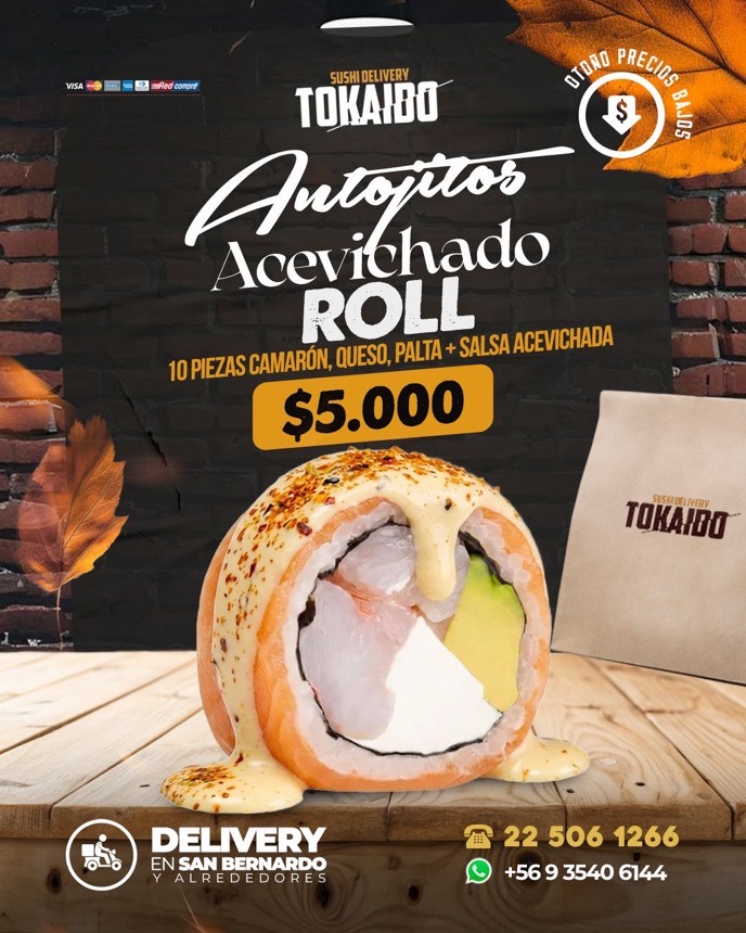 Combo KING — 70 piezas de sushi surtidas