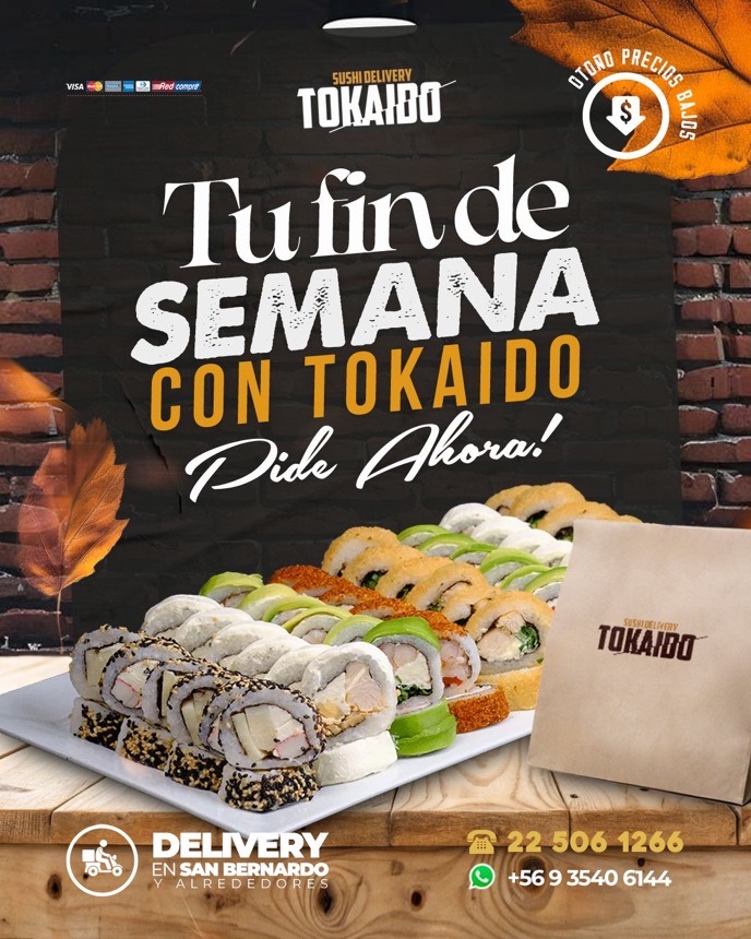 Combo PARA TODOS — 100 piezas de sushi para eventos